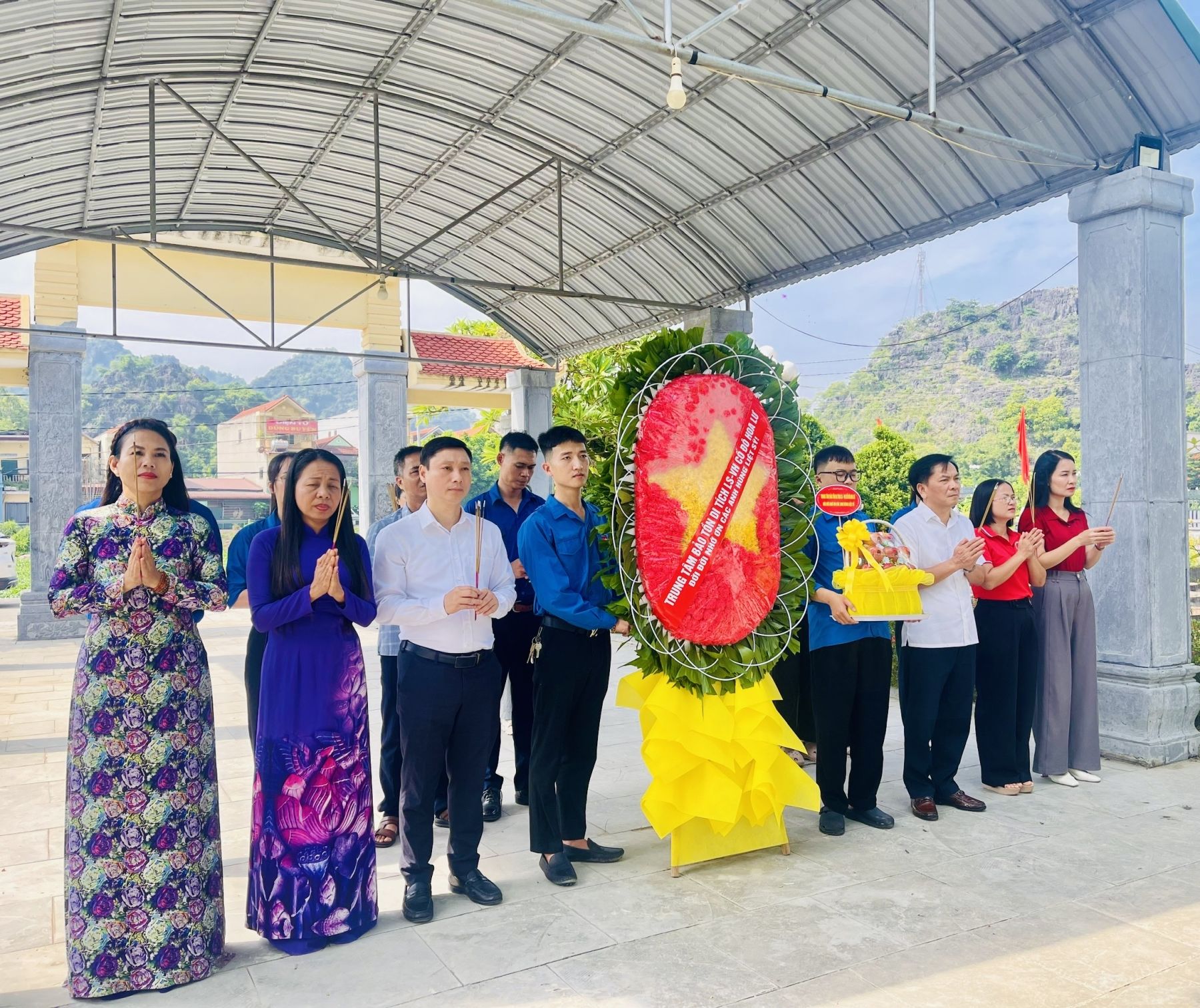 TRUNG TÂM BẢO TỒN DI TÍCH LS - VH CỐ ĐÔ HOA LƯ TỔ CHỨC CÁC HOẠT ĐỘNG TRI ÂN NHÂN DỊP KỶ NIỆM 79 NĂM NGÀY THƯƠNG BINH - LIỆT SĨ (27/7/1947 - 27/7/2026)